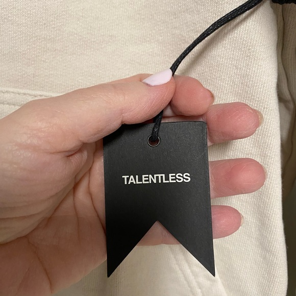 NWT Talentless Hooded Sweatshirt Size Medium - Picture 6 of 7